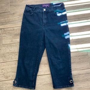 NYDJ  cropped  denim jeans